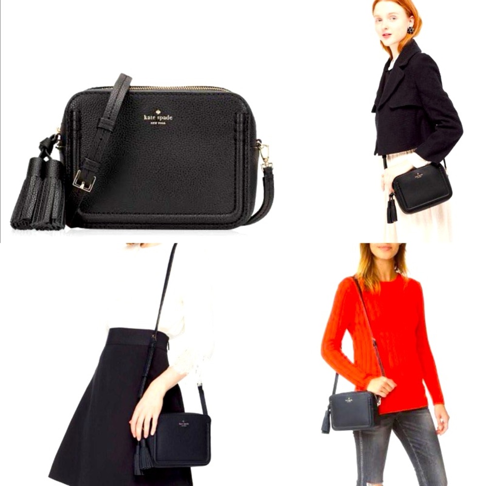 Kate Spade Arla Crossbody Bag in Black ♠️